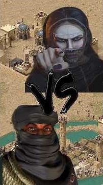 Kahinah vs Nizar ||Stronghold Crusader Definitive Edition #gameplay #gaming #games