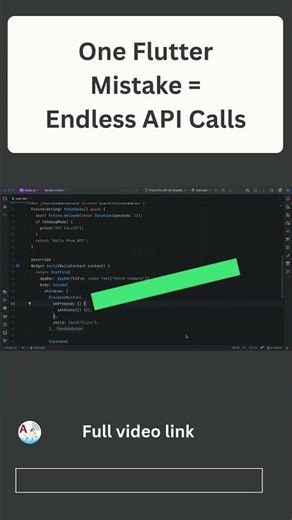 One Flutter Mistake = Endless API Calls | amplifyabhi