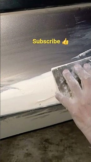 putty filling process part 01#carpaint