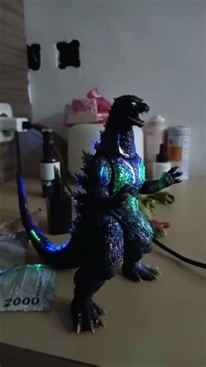 godzilla transform into cyborg