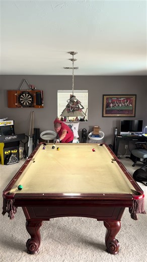 Pool/Billiards TRICK SHOT TUESDAY!!! (9 Foot Table)#Shorts