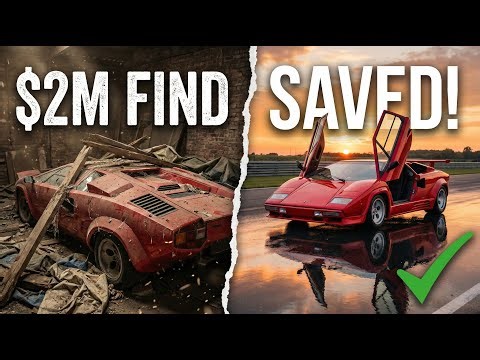 Found $2,000,000 Lamborghini Abandoned in Forest! (Complete Restoration)