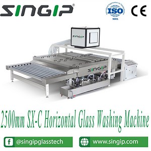 [Hot Item] 2500mm Glass Horizontal Washing Machine PLC Control