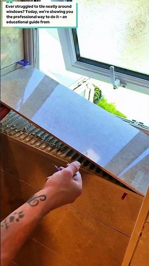The Correct Way to Tile Around a Window - Essential Tiling Techniques"
