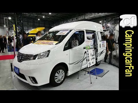 【アンナ：AtoZ】NV200バネットにハイルーフを架装したコンパクトバンコン キャンピングカー Japanese Camper van Camping car