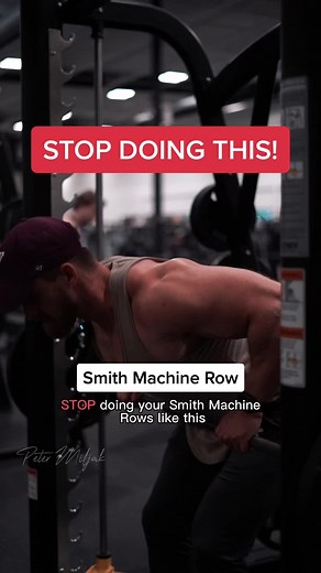 Smith Machine Row Tips for Hypertrophy