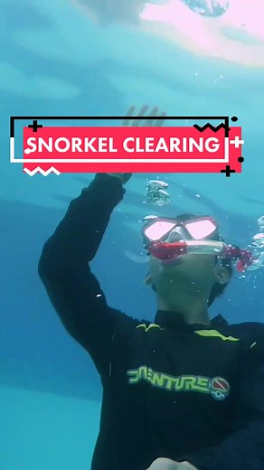 Latihan snorkel clearing untuk pemula