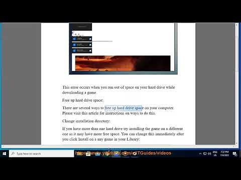 Fix Epic Games Launcher IS-DS02: Ran out of disc space during installation