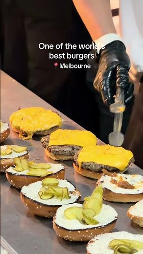 This is Charrd, the world’s 14th best burger - and it's located here in Melbourne 🍔