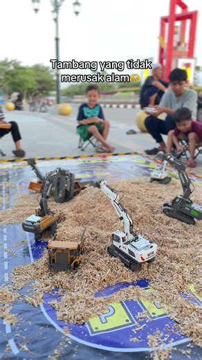 Excavator Remote Control Pada Tambang yang Ramah Lingkungan