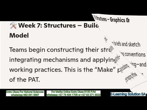 Grade 8 Technology Term 1 | All topics for test and Scope 2026