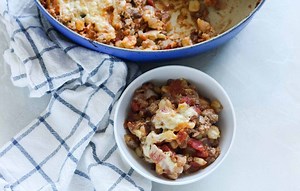 Beef and Hominy Casserole