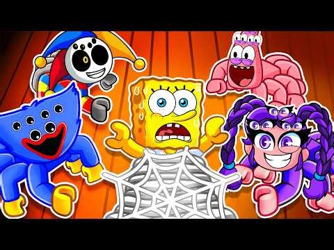 LILY LOVEBRAIDS Becomes a SPIDER in Roblox! | Spongebob Roblox