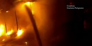 7 departments fight fire at Bellows Falls duplex