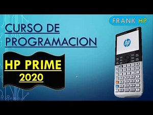 CURSO DE PROGRAMACIÓN EN HP PRIME CLASE N° 05
