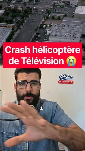 🗞️🚨 Live crash of a TV helicopter in Los Angeles #news #breakingnews