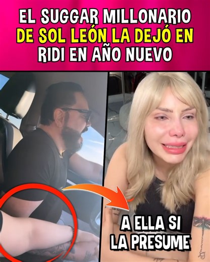 1.1M views · 14K reactions | El suggar millonario de Sol León la dejo en ridi en año nuevo | La Reina | Facebook