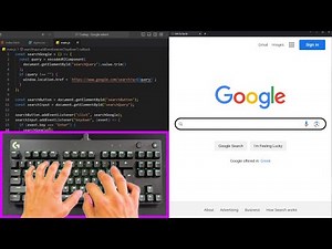 ASMR Programming - Coding Google - No Talking