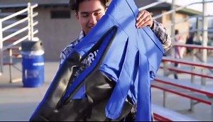 ZenSports 2 Pack Stadium Chair Seat for Bleachers 6 Reclining Positions - Black