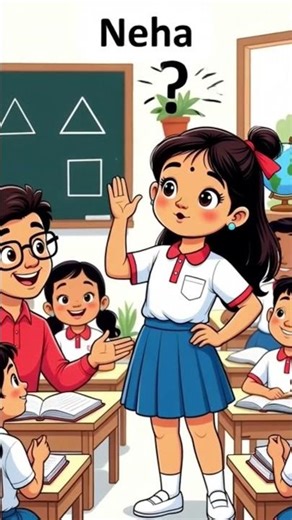 Neha ki acchi padhaai ki mehnat#shorts