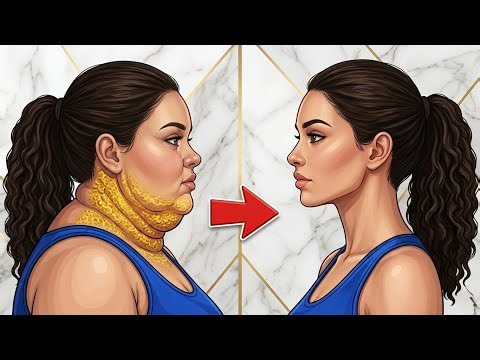 🔥 Face Fat Loss Workout | Lose Chubby Cheeks & Get a Slim Face at Home | No Equipment