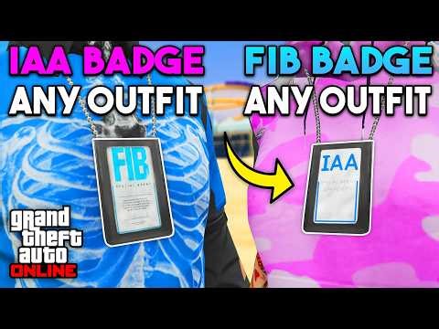 *SOLO* How To Get The FIB Badge & IAA Badge In GTA 5 Online!