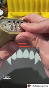 1.9K views | Video reposted from @littlefootlockpicking Although certain bypass techniques have been made null by this Master Lock 875D, it now boasts a new vulnerability, allowing it to be decoded very quickly, easily, and without the need for tools. *This video was originally 1:51 before being sped up. #locksport #lockpicking #masterlock #lockpicker #lockpickersunited #lockpickersandchallengelockmakers | PickPals | Facebook