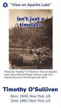 Master Photographer - Timothy O'Sullivan