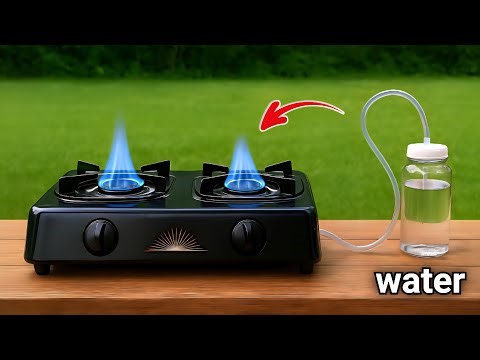 No More Gas Cylinders! How to Get Free Gas All Year Round with a Water Jar and a Hose