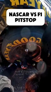Nascar VS Formula 1 no pit stop | Seco garage Brasil