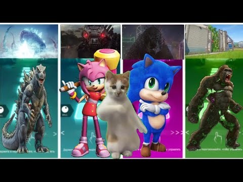 Sonic the Hedgehog vs Godzilla 😱 Ultimate Battle! Who Wins? 🔥