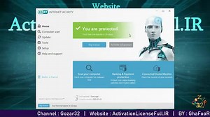 آپدیت نود32 لایسنس نود 32 رایگان یوزرنیم و پسورد نود32