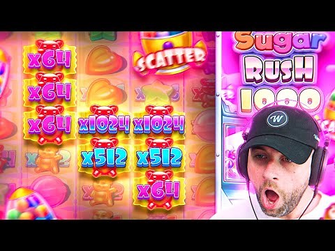 MY BIGGEST PRAGMATIC MULTI HIT doing SUPER BONUSES on SUGAR RUSH 1000!! (Bonus Buys)