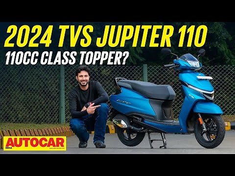 2024 TVS Jupiter 110 review - Huge update for TVS' bestseller | First Ride | Autocar India