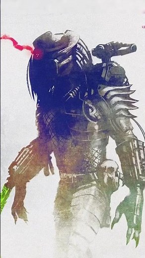 Why is the Predator’s plasma caster such a legendary weapon?#predator #shorts