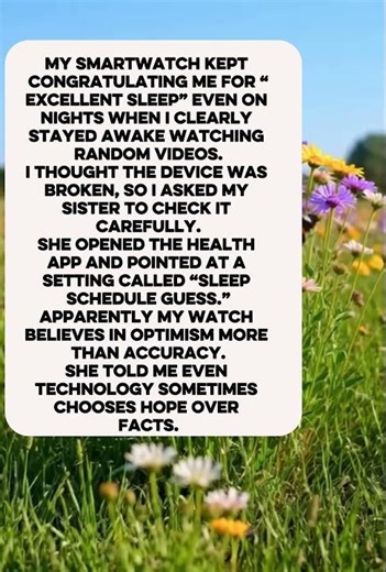 I stayed up all night and my watch said “excellent sleep”