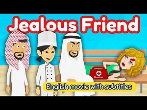 Jealous Friend | English Movie with subtitles for learning | Full Story