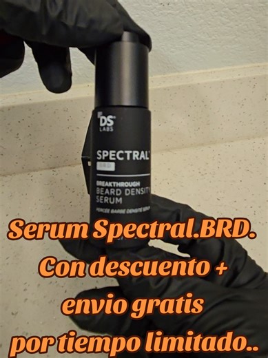 Spectral.BRD, un suero acondicionador avanzado para la barba. Su fórmula con tecnología especializada está diseñada para cuidar la piel, fortalecer el vello existente y ayudar a que la barba luzca más uniforme con el uso constante. CON DESCUENTO MAS ENVIO GRATIS POR TIEMPO LIMITADO. #hairtreatment #hairvitamin #hairproduct #serum #beard