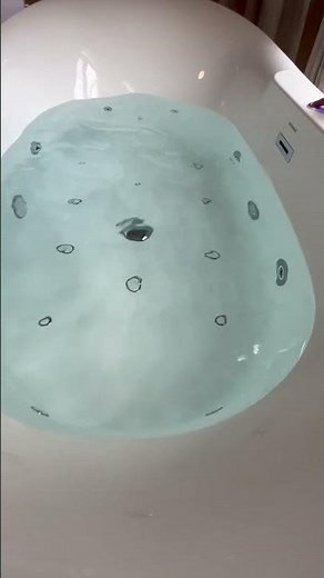 WOODBRIDGE BJ400 Whirlpool Water Jetted and Air Bubble Combination Bathtub with LED control panel