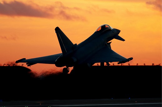 RAF Typhoon T1 retirement sparks UK defense industry debate