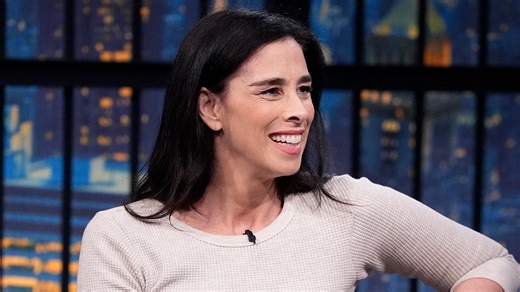 Sarah Silverman tries out new stand-up material on the Late Night audience before talking about making her Broadway debut in Simon Rich's play All Out and her dream of endorsing tongue scrapers for oral care. | Late Night with Seth Meyers