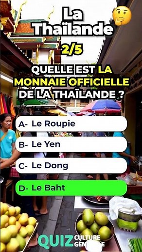 Quiz about Thailand!