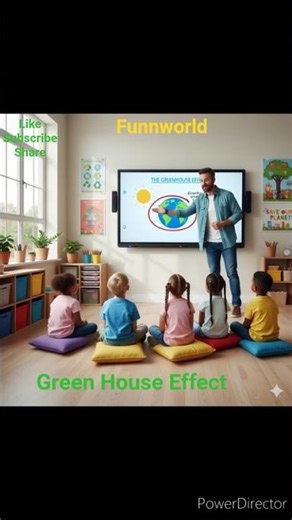 Green house effect | Science with fun|