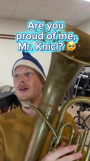 Learning to transpose on your instrument is a really good skill to have as a band director #banddirector #baritone #saxophone
