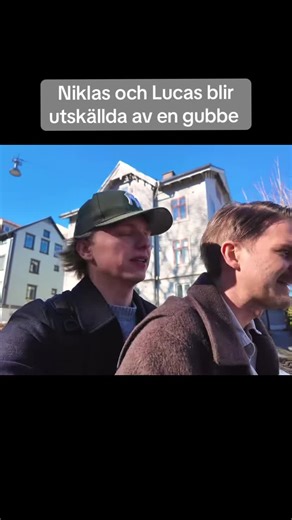 Lucas & Niklas utskällda av en gubbe