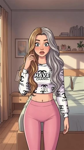 The Girl with Ever-Changing Hair Color Story