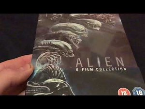 Unboxing Alien 6 film collection blu ray steelbook