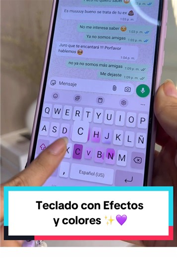 Personaliza tu teclado con colores y efectos increíbles