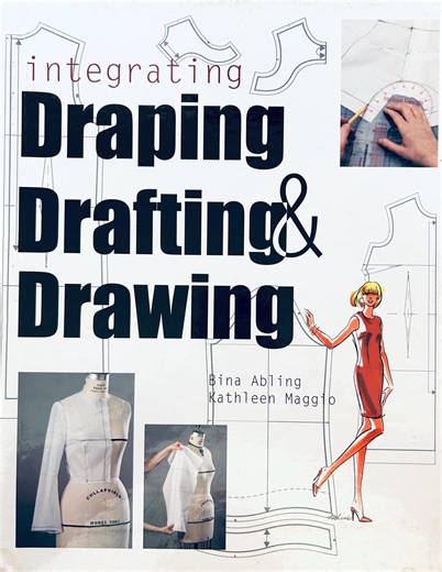 Integrating Draping Drafting and Drawing, Pattern Drafting Book, Patternmaking Reference Textbook, Pattern Making, Fashion Design Books - Etsy