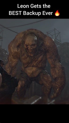 Leon Gets the BEST Backup Ever 🔥 Re 4 Remake